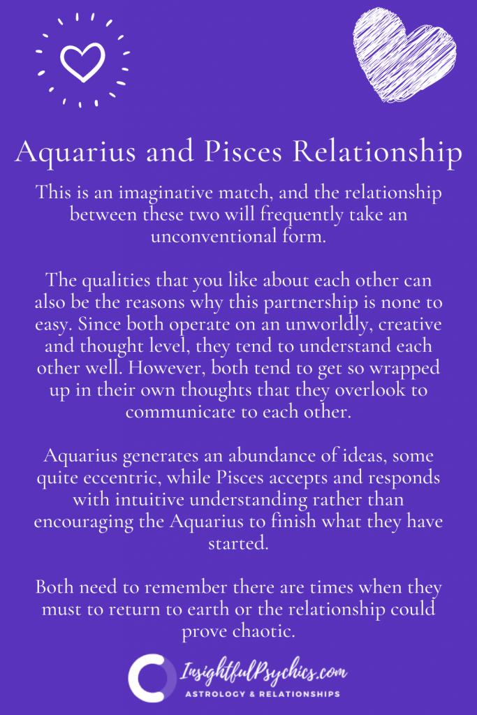 Aquarius and Pisces Relationship