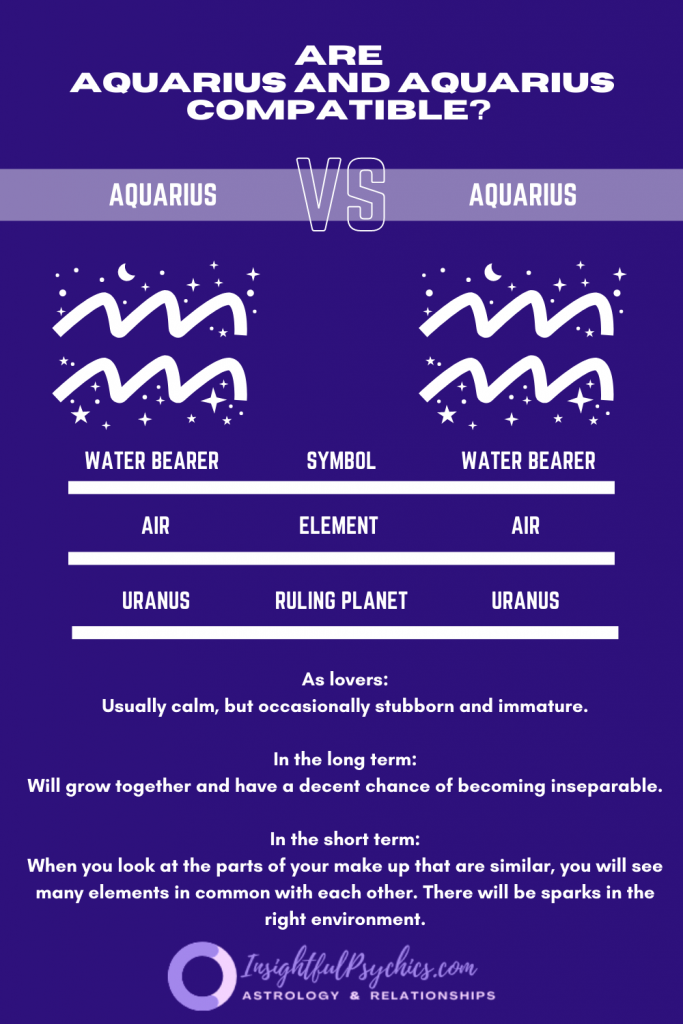 Are Aquarius and Aquarius compatible