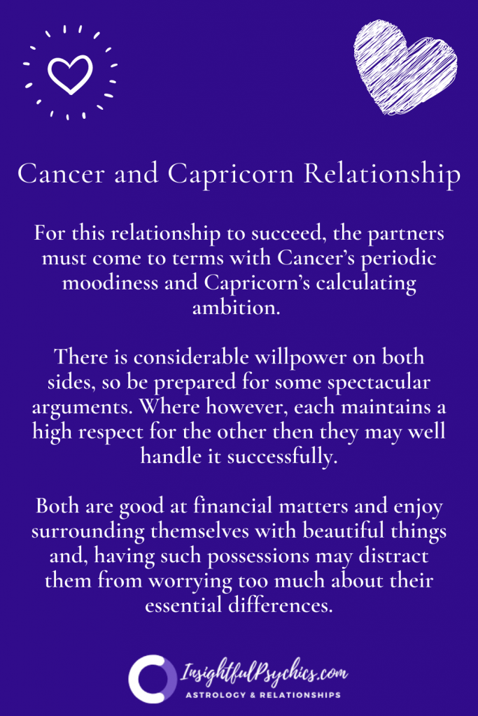 Cancer and Capricorn Relationship