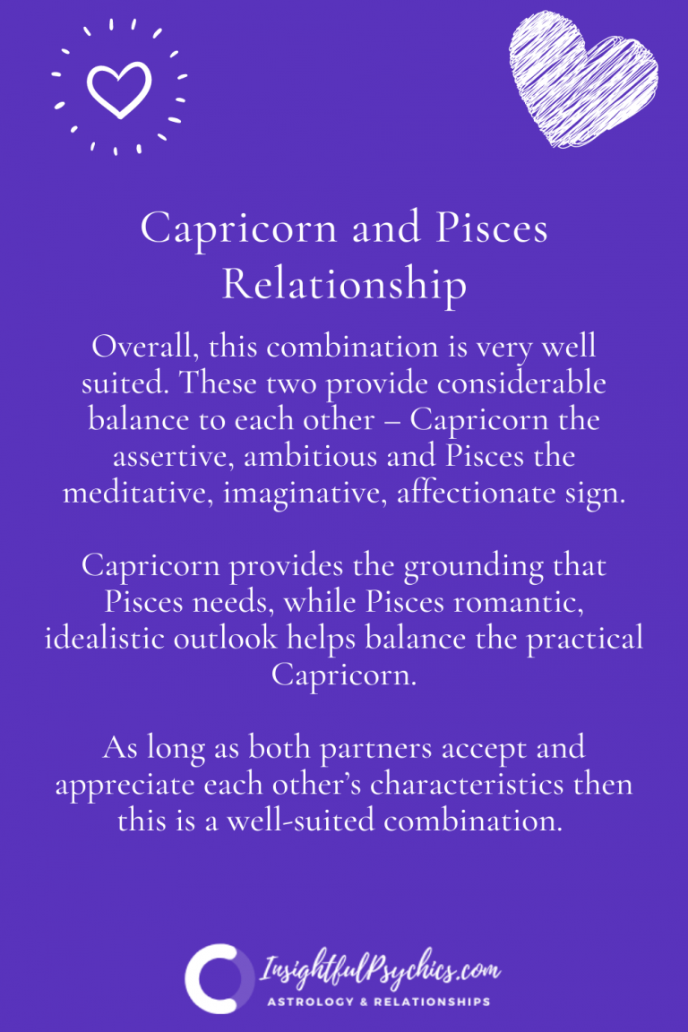 Capricorn and Pisces Compatibility Reality Grounds Dreams Beautifully
