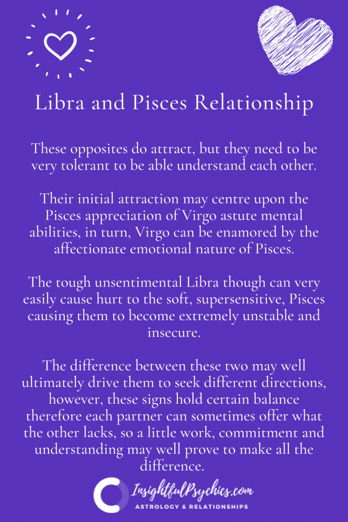 Libra and Pisces Relationship
