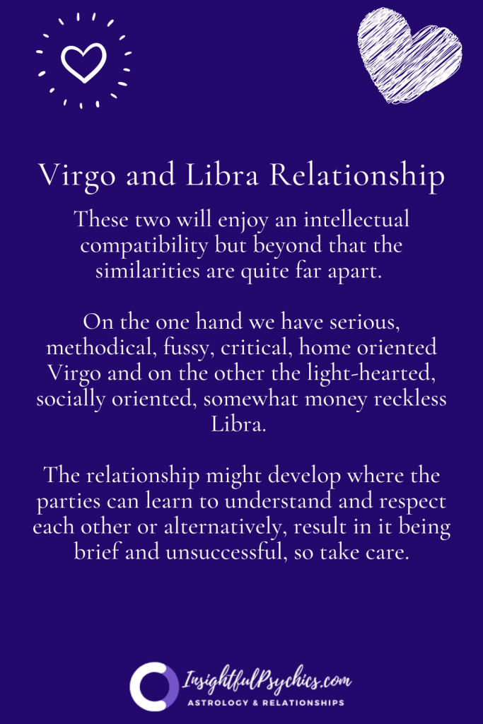 Virgo and Libra Relationship