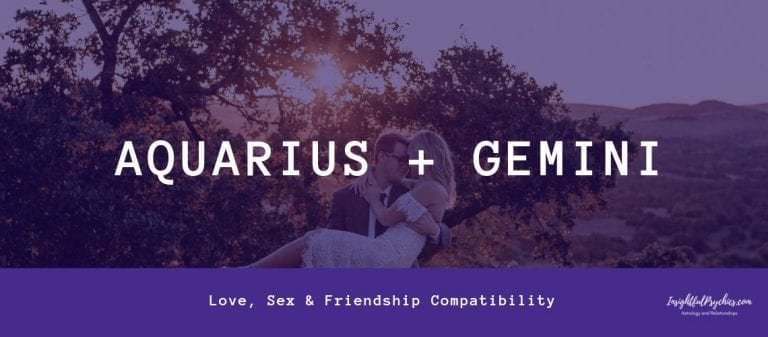 Aquarius and Gemini Compatibility: Sex, Love, and Friendship