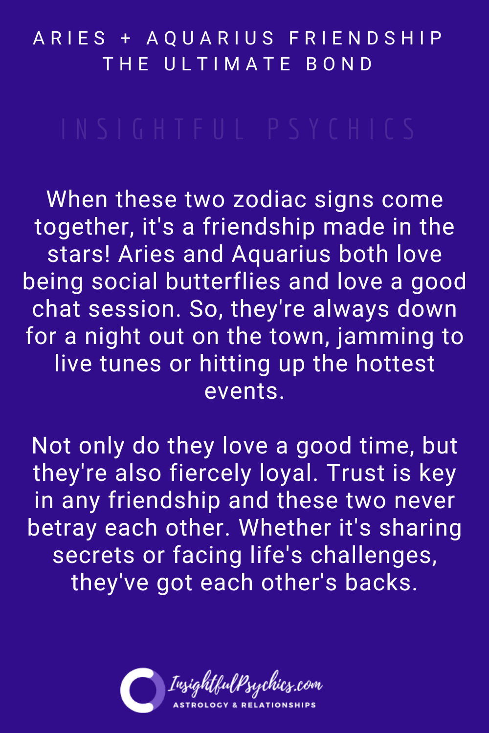 aquarius and aries friendship