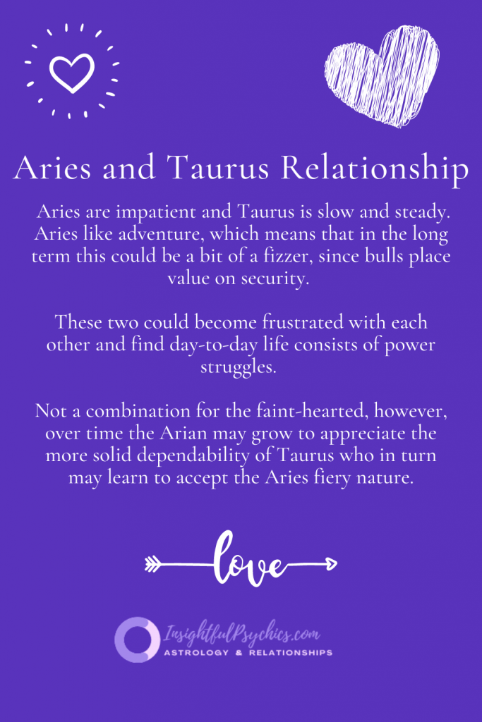 Are Aries and taurus a good match