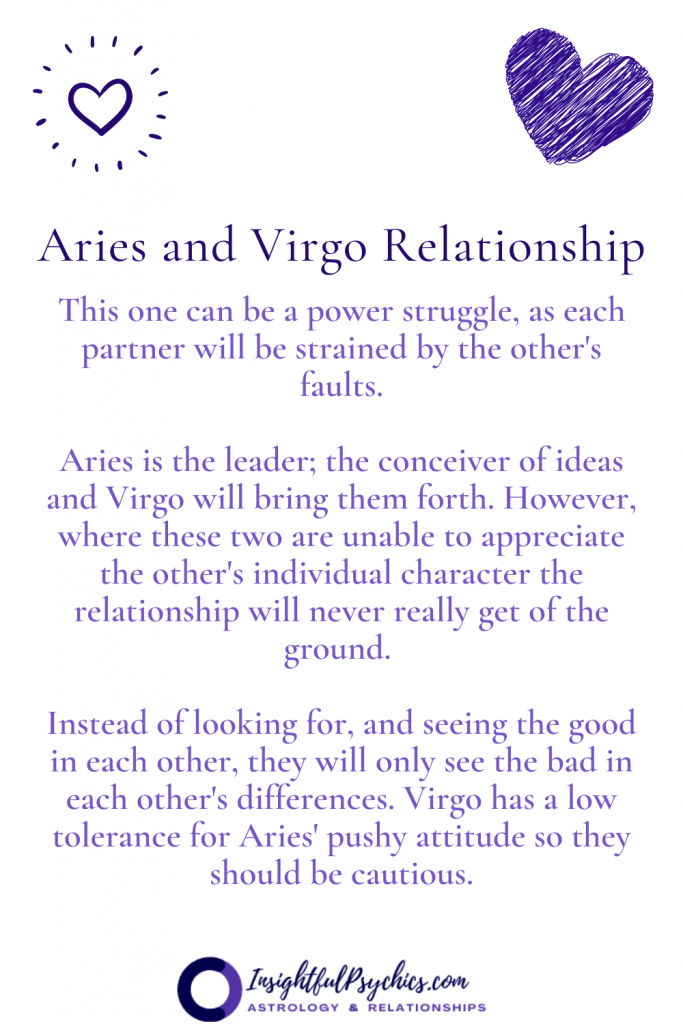 aries and virgo relationship