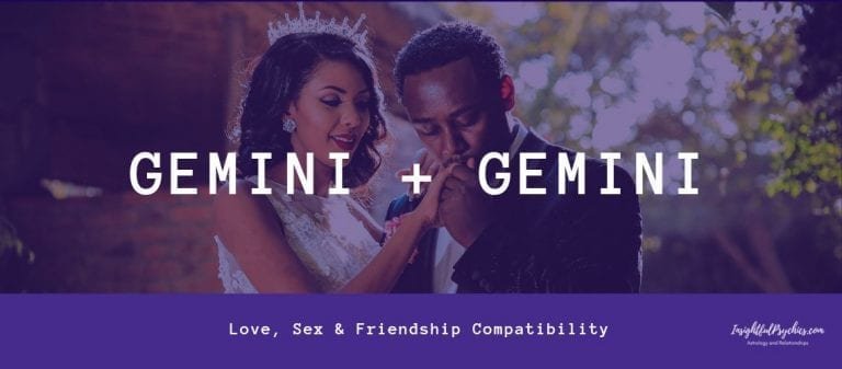 Gemini and Gemini Compatibility: Sex, Love, and Friendship