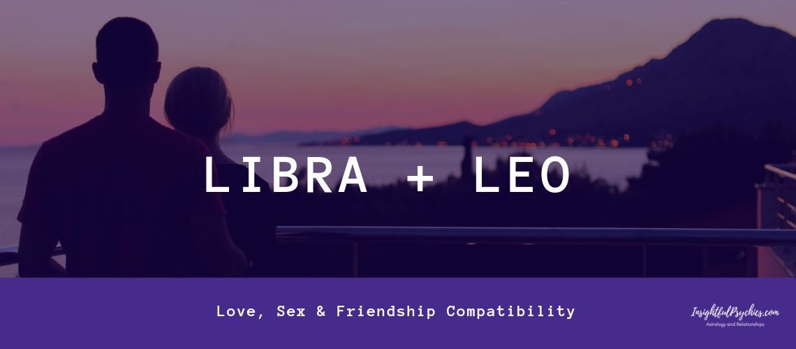 libra dating leo man.