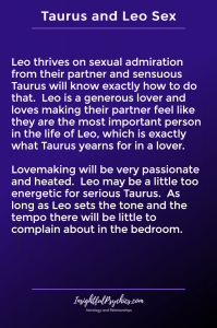 Taurus and Leo Compatibility: Two Fixed Signs Walk Into a Bar...