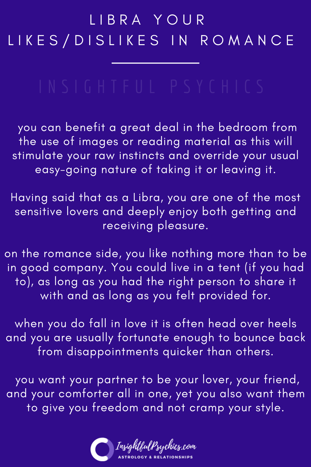 Libra Romance and Relationship Traits