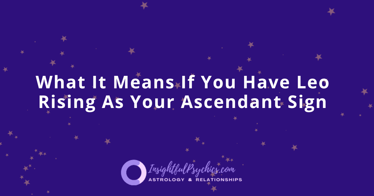 Leo Ascendant