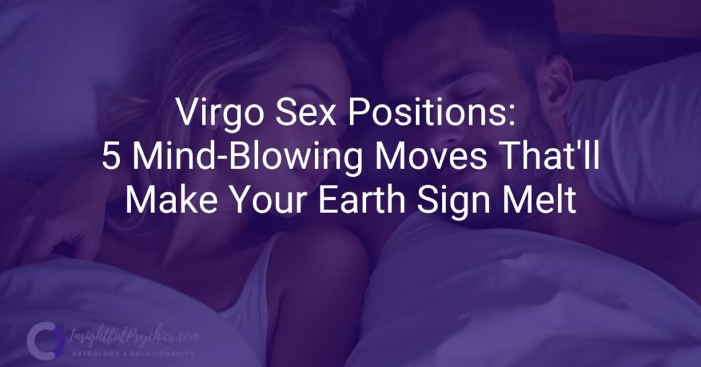 a man on the right and blonde woman in bed together. representing a virgo with their partner.