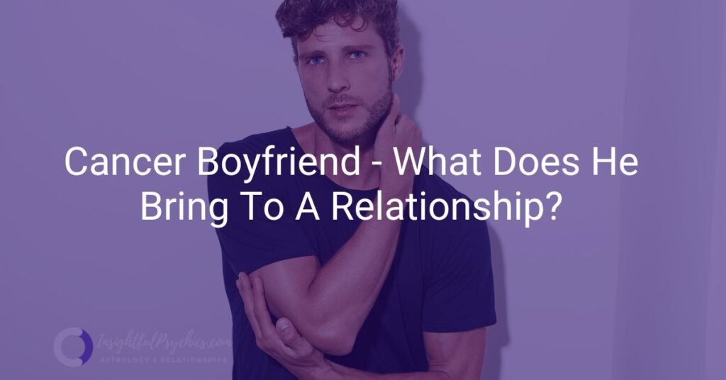 cancer boyfriend posing up against a wall.
