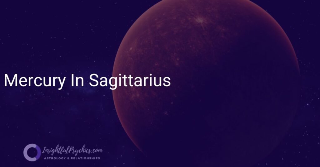 mercury in sagittarius - the planet mercury in space close up.