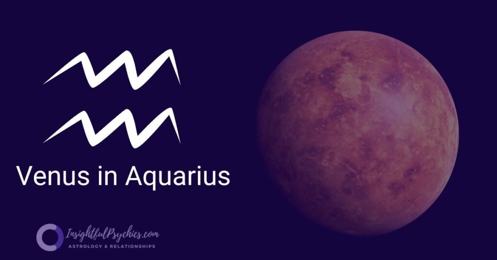 venus in AQUARIUS - the planet venus in the nighttime sky in the sign of aquarius.