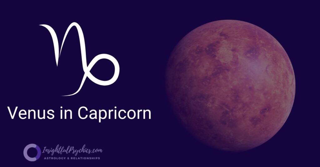 venus in capricorn - the planet venus in the nighttime sky in the sign of capricorn.