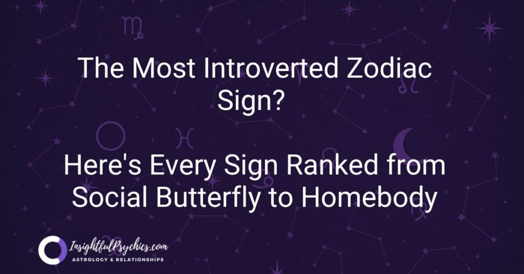Most introverted zodiac sign -  we look at who goes out of their way for others in social settings
